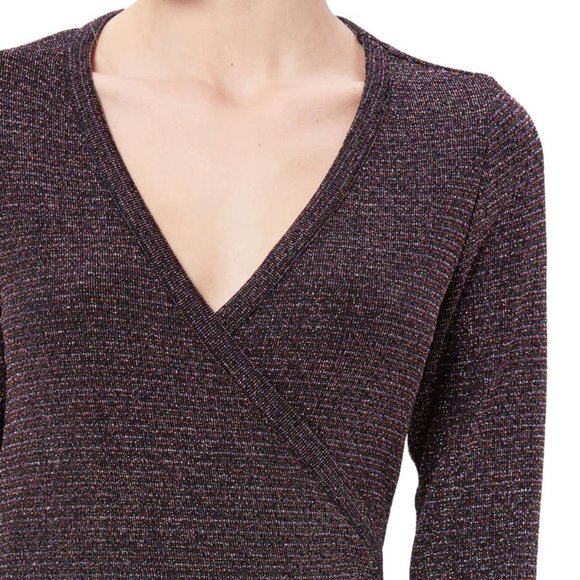 PAIGE Lucielle Long Sleeve Wrap Dress - Picture 3 of 10